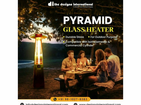 Pyramid glass heater-designo International - Altele