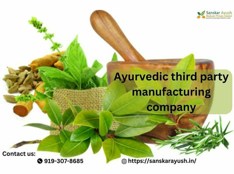 Ayurvedic third party manufacturing company - Sotsiaalteenused/Vaimne tervis