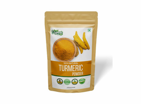 Organic Turmeric Powder - Sotsiaalteenused/Vaimne tervis