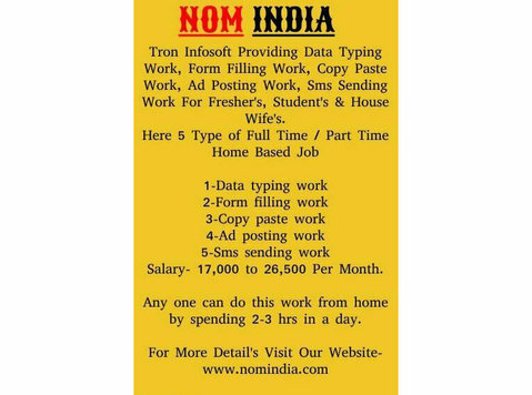 Part Time Data Entry Work For Fresher’s and students - Otros
