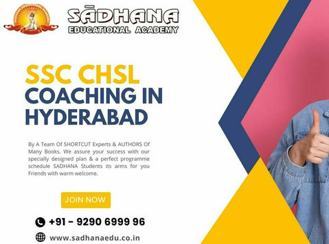 Ssc Chsl Coaching in Hyderabad - Darba meklējumi