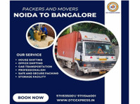Book Packers and Movers in Noida to Bangalore, Book Now Toda - Друго