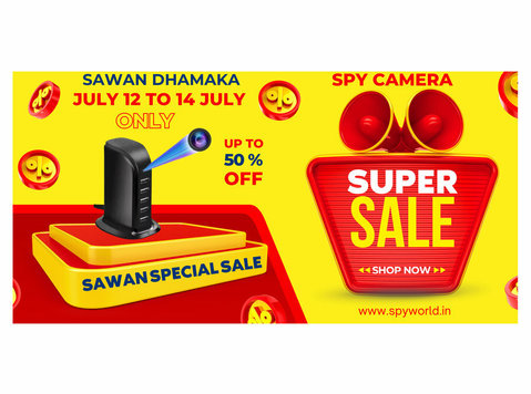 Welcome to the Sawan Dhamaka 2025 on Spy Camera for Security - انفارمیشن ٹیکنالوجی