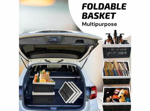 Plastic Multipurpose Foldable Basket - التسويق