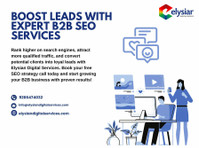 boost Leads with Expert B2b Seo Services - மார்கெட்டிங்