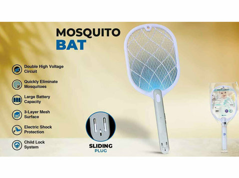Rechargeable mosquito killer bat online - دوسری