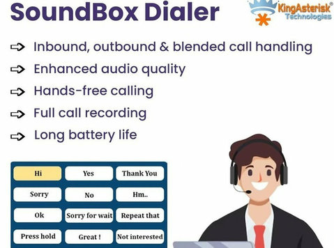 Increase Efficiency of agent with Soundbox Dialer - نوکری چاہیے