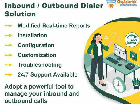 Manage Your Call with Inbound / Outbound Call Dialer Solutio - نوکری چاہیے