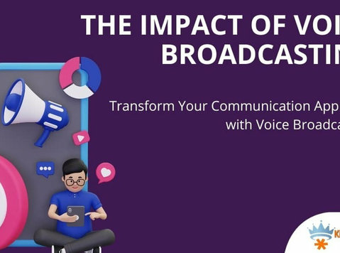 Transform Your Communication Approach With Voice Broadcastin - งานที่ต้องการ