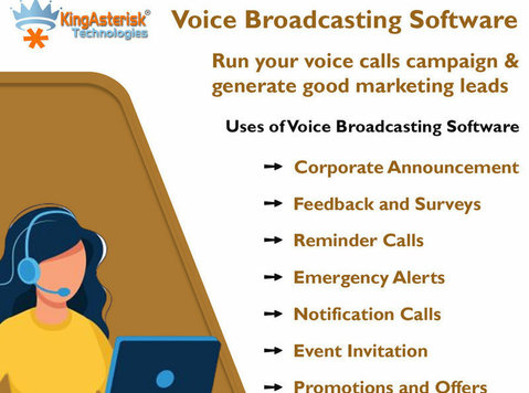 Voice Broadcasting Software - Job ønsket