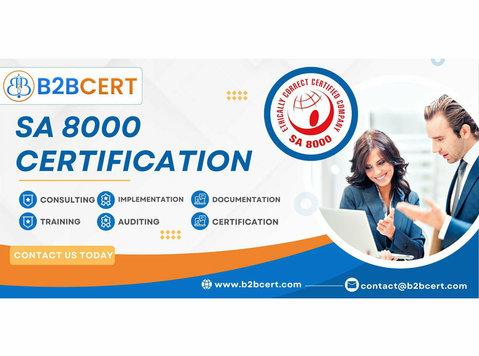 SA 8000 Certification in Chennai - Servicii de Consultanţă