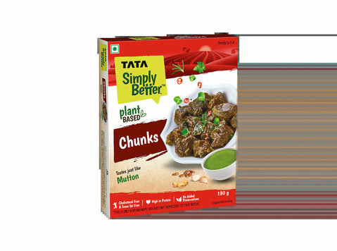 Tata Simply Better Plant-based Chunks - 180g, Delicious and - Iné