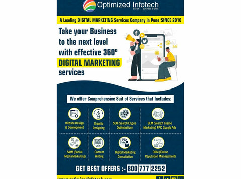 Best Digital Marketing company in Pune| Optimized Infotech - Уеб развитие