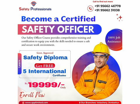 safety course in chennai - Обезбедување на квалитет / Безбедност