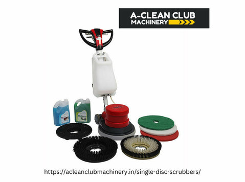Premium Single-disc Scrubbers for Superior Floor Cleaning - Muu