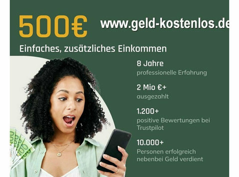 Heimarbeit am Pc oder Handy, Online-job im Home Office, Büro - Publicité