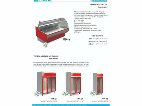 Meat Shop Equipment in Pakistan Alvo Meat Display Chiller - Business (General): Other