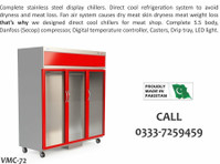 Meat Shop Equipment in Pakistan Alvo Meat Display Chiller (3) - Business (General): Other