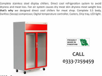 Meat Shop Equipment in Pakistan Alvo Meat Display Chiller (4) - Business (General): Other