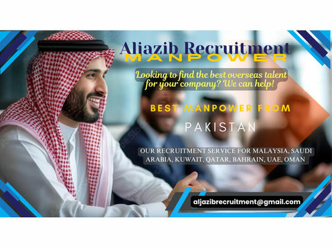 Are you looking for a Manpower recruitment agency in Pakist - Poradenské služby