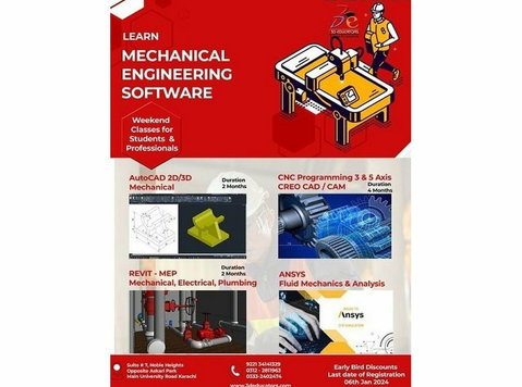 Best Mechanical Engineering & Civil Engineering Training - Konsultēšanas pakalpojumi