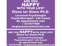 happy with your life? clinical psychologist/psychotherapist - Sociální služby a duševní zdraví