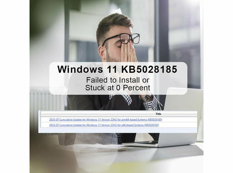 Windows 11 Kb5028185 Installation Issues - Drugo