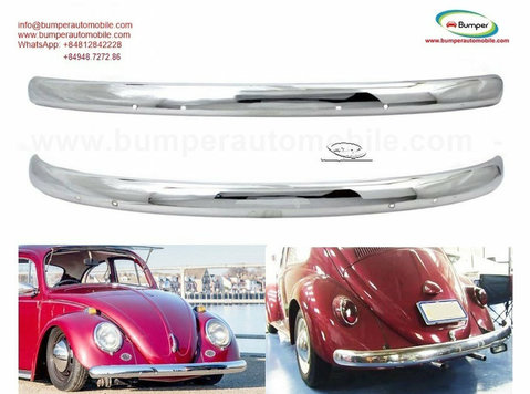 Bumpers Vw Beetle blade style (1955-1972) by stainless steel - Drugo