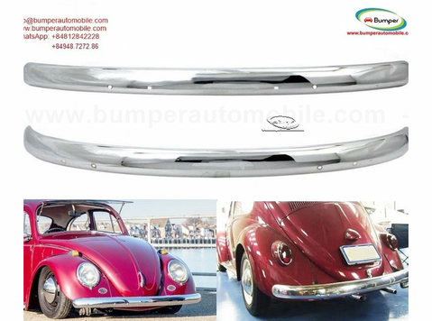 Bumpers Vw beetle blade style (1955-1972) by stainless steel - Business (General): Other