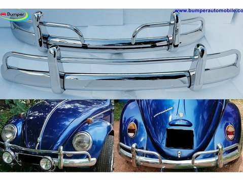 Volkswagen Beetle Usa style bumper (1955-1972) stainless ste - 기타