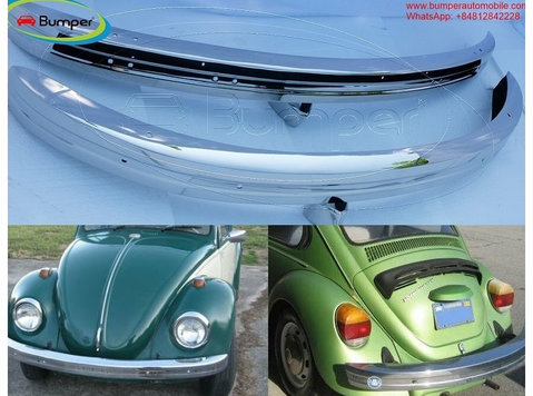 Volkswagen Beetle bumper type (1968-1974) by stainless steel - Business (General): Other