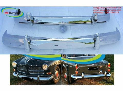 Volvo Amazon Euro bumper (1956-1970) by stainless steel - Sales: Other